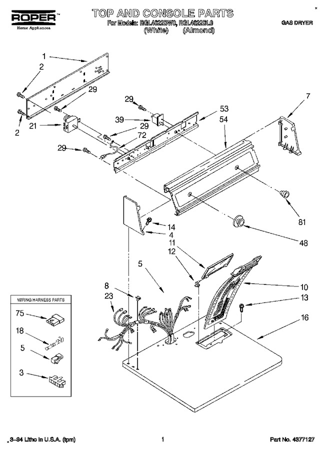 Diagram for RGL4622BW0