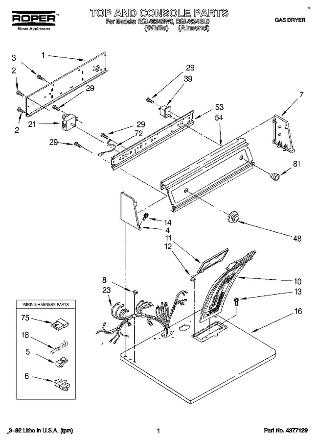 Diagram for RGL4634BL0