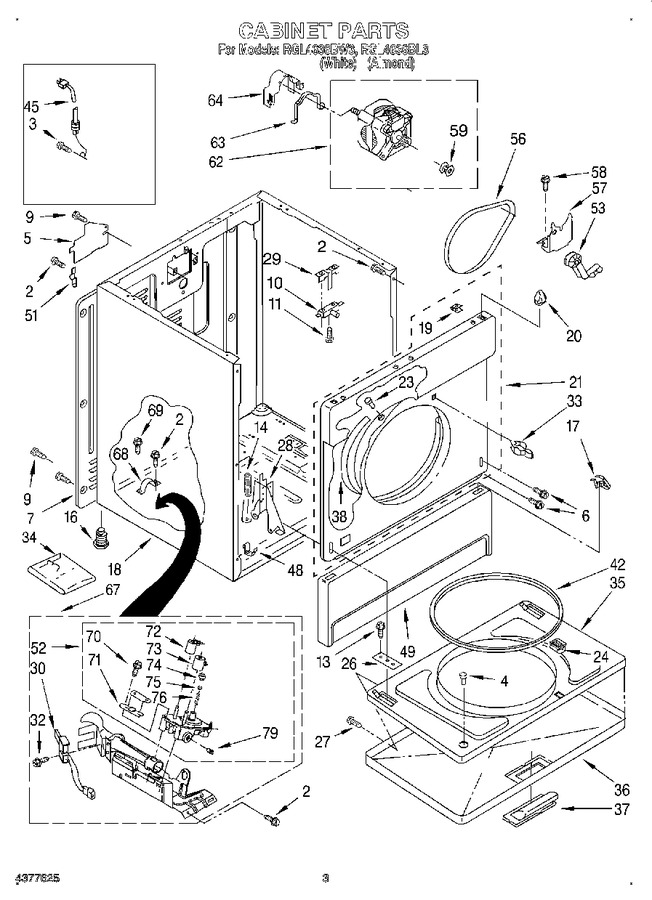 Diagram for RGL4636BW3