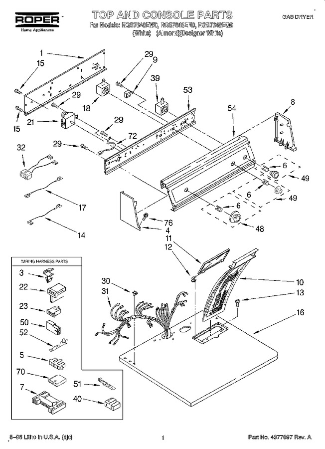 Diagram for RGS7648EQ0