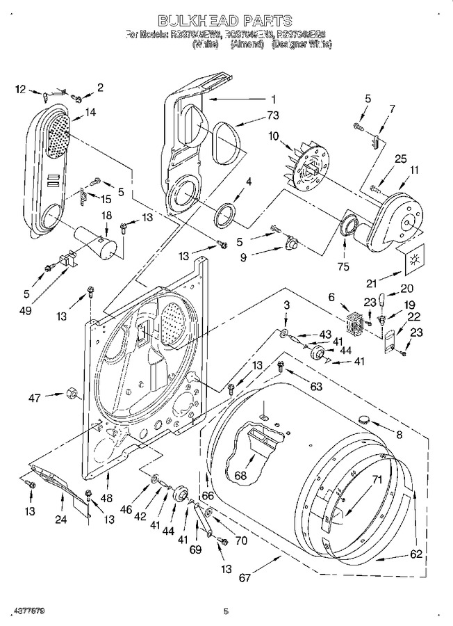 Diagram for RGS7648EW3