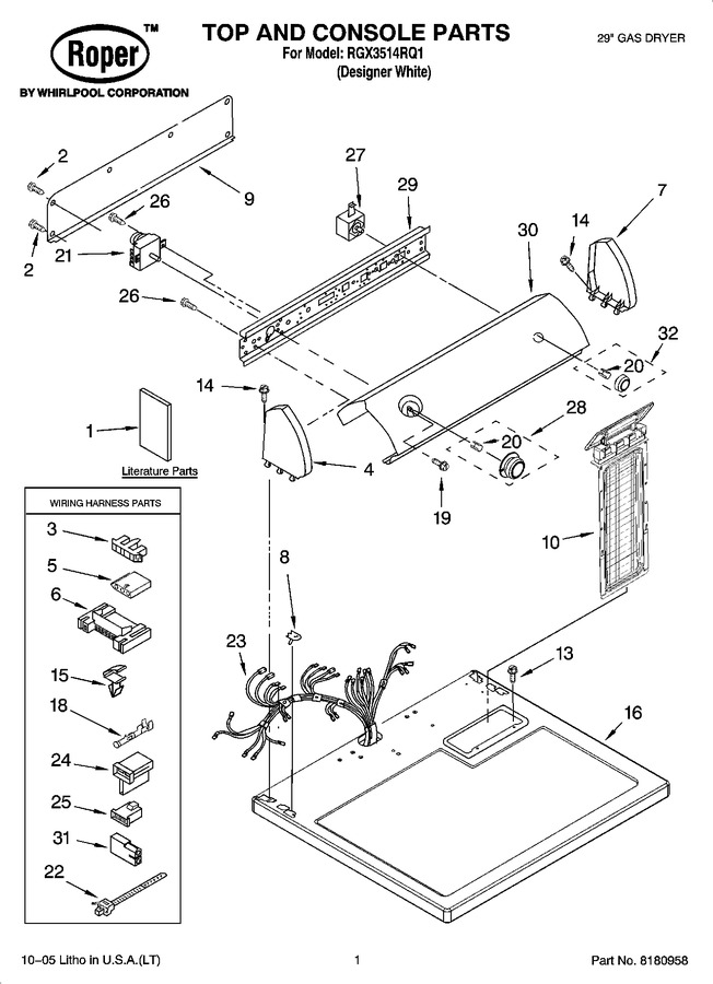 Diagram for RGX3514RQ1