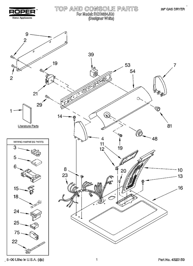 Diagram for RGX4634JQ0