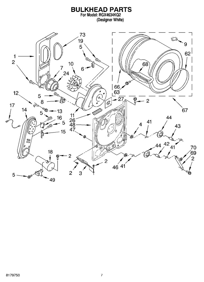 Diagram for RGX4634KQ2