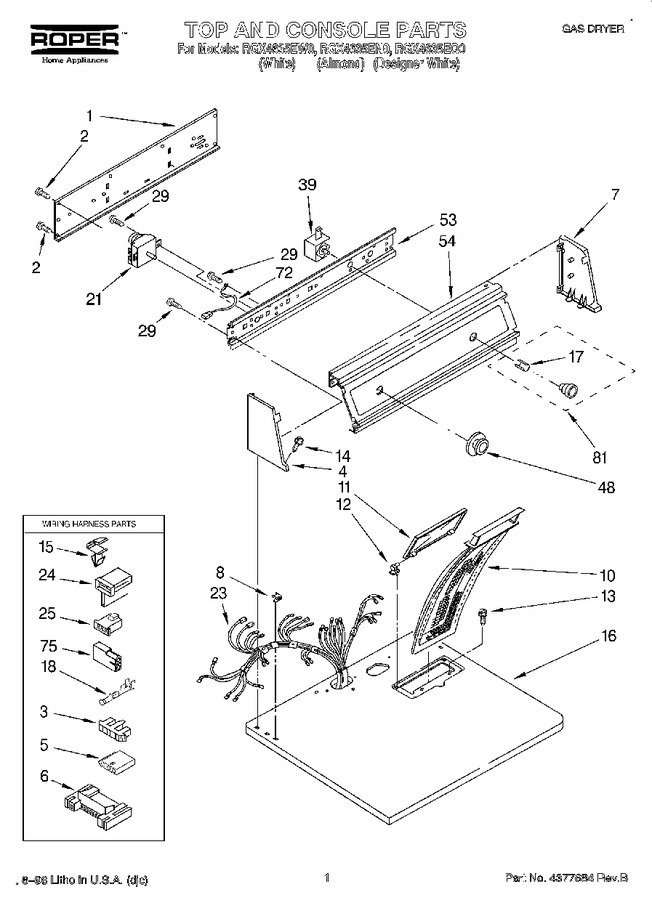 Diagram for RGX4635EQ0