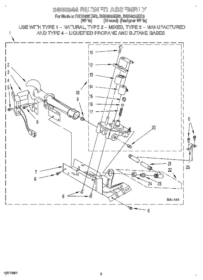 Diagram for RGX4635EN3