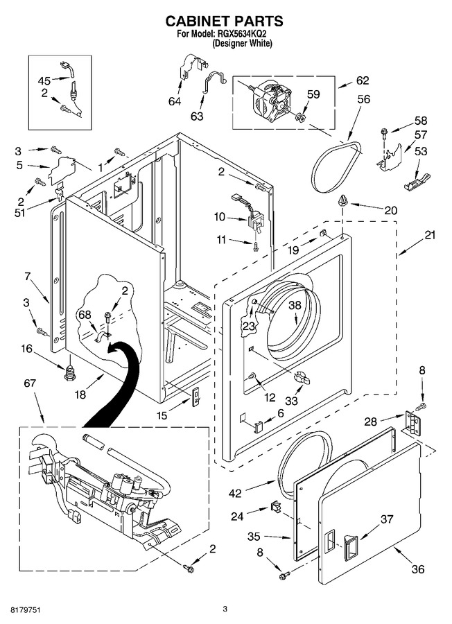 Diagram for RGX5634KQ2