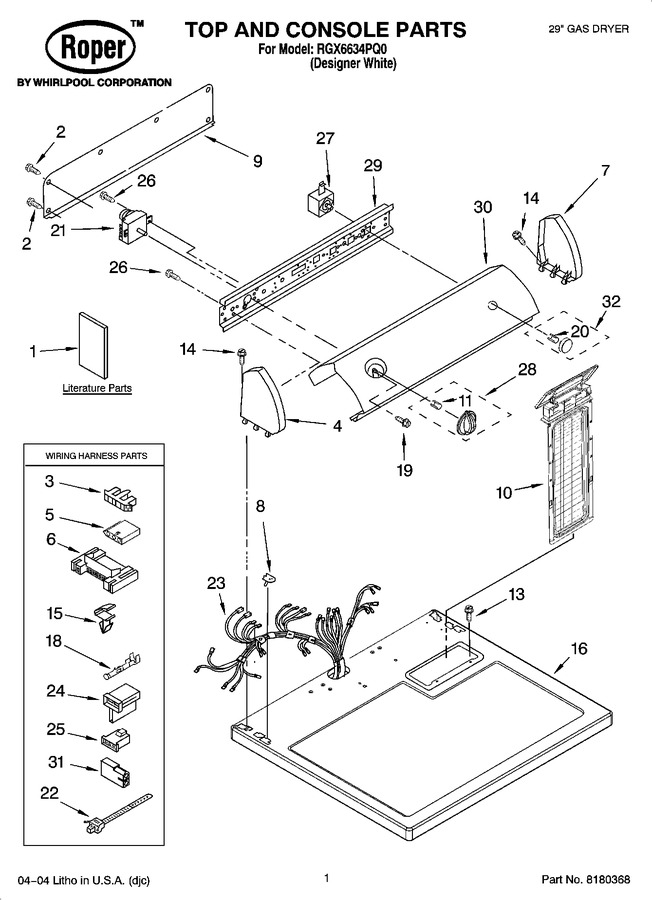 Diagram for RGX6634PQ0