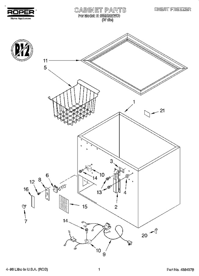 Diagram for RH0588REW00