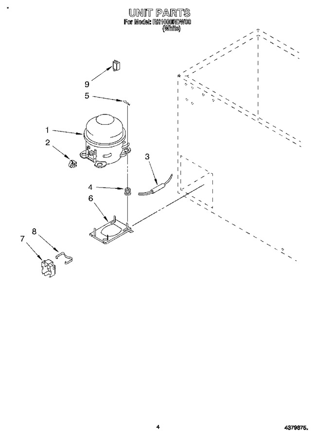 Diagram for RH1000RDW00