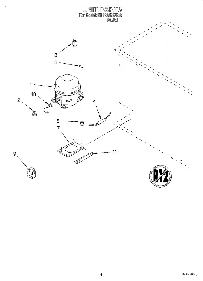 Diagram for RH1500REW02