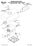 Diagram for 01 - Range Hood Parts