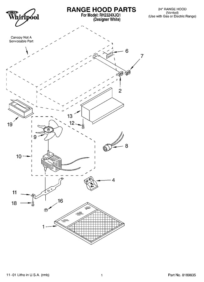 Diagram for RH2324XJQ1