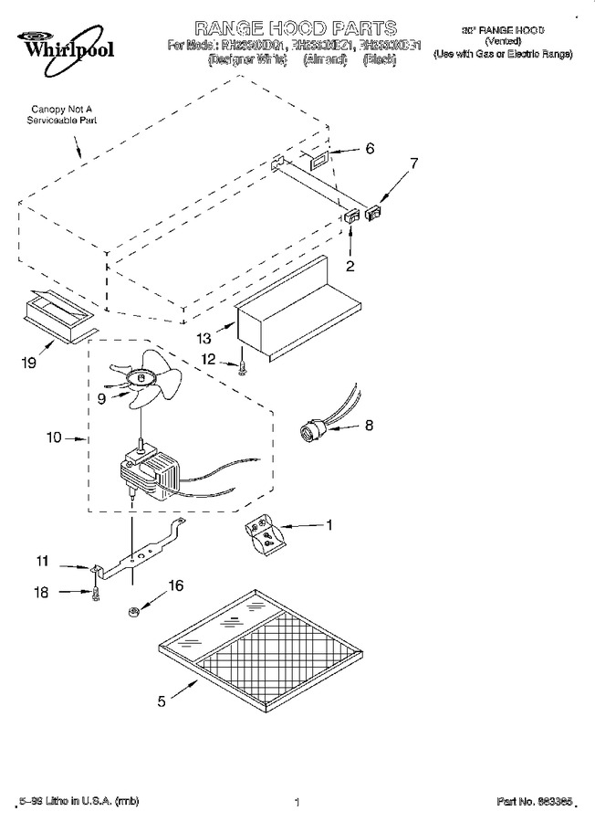 Diagram for RH2330XDB1