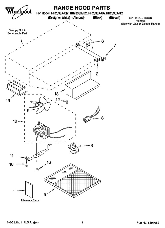 Diagram for RH2330XJZ2