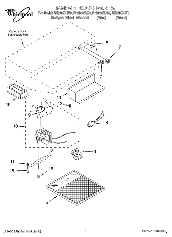 Diagram for RH2330XJZ0