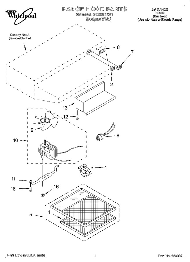 Diagram for RH2624XDQ1