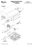 Diagram for 01 - Range Hood Parts