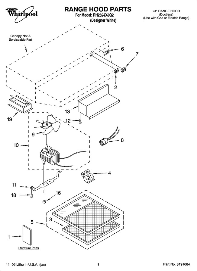 Diagram for RH2624XJQ2