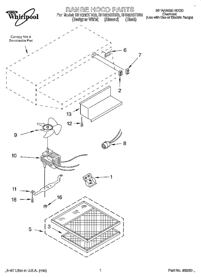 Diagram for RH2630XDB0