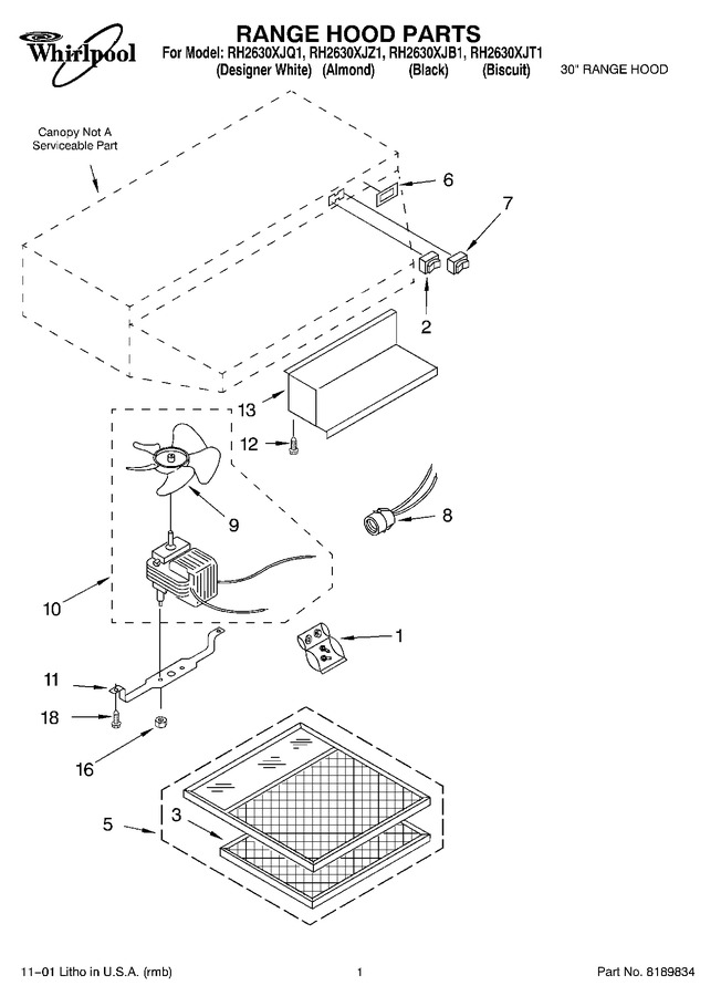 Diagram for RH2630XJB1