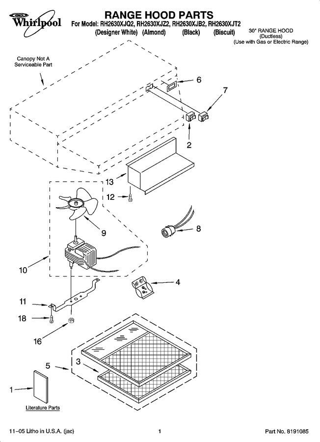 Diagram for RH2630XJQ2