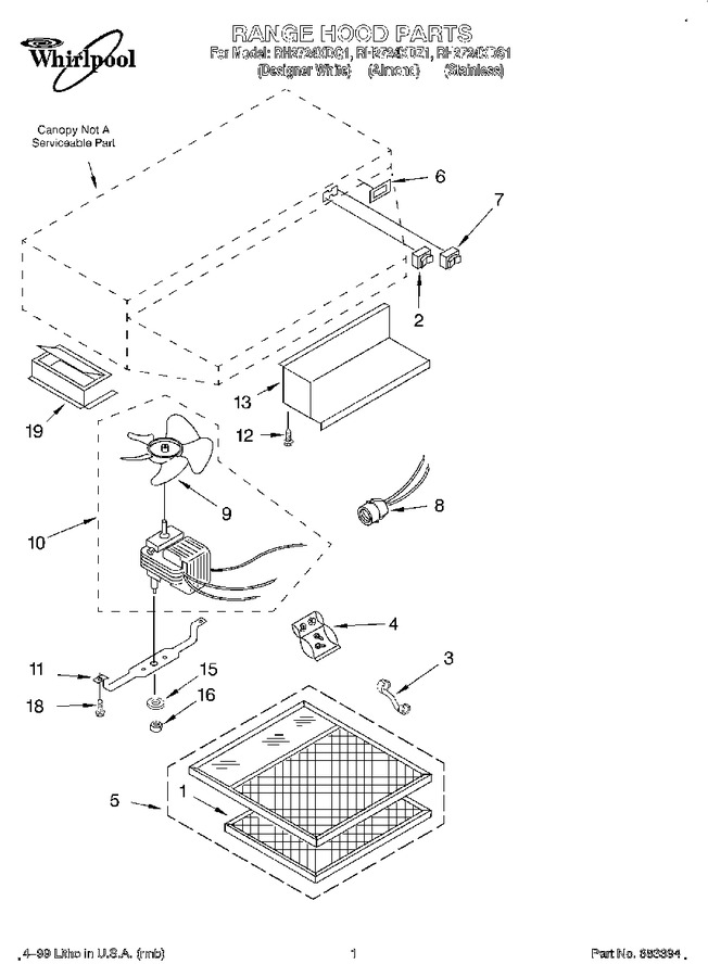 Diagram for RH2724XDZ1