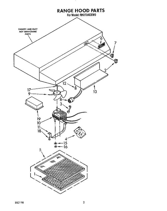 Diagram for RH2724XXN0