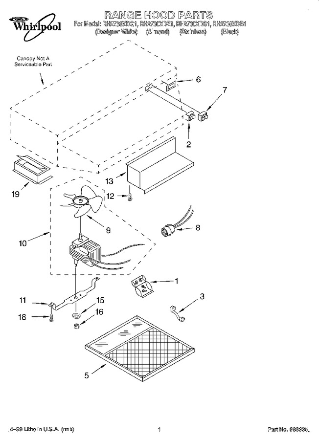 Diagram for RH2730XDB1