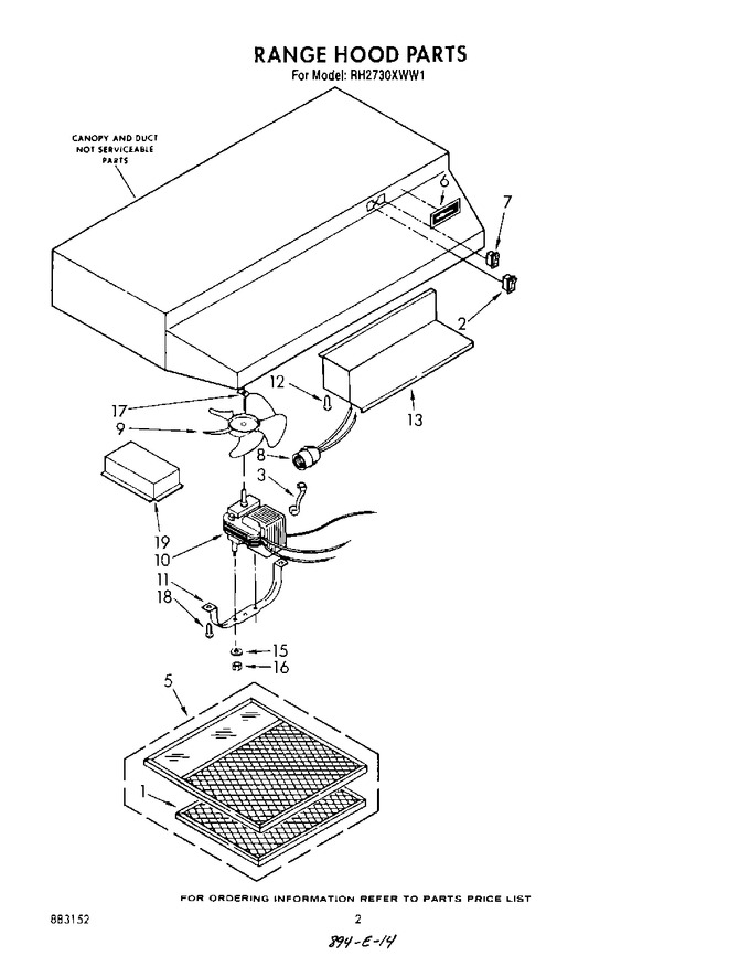 Diagram for RH2730XWS1