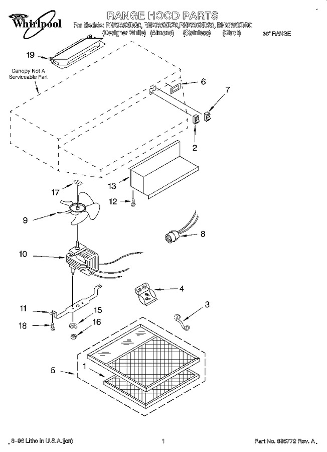 Diagram for RH2736XDB0