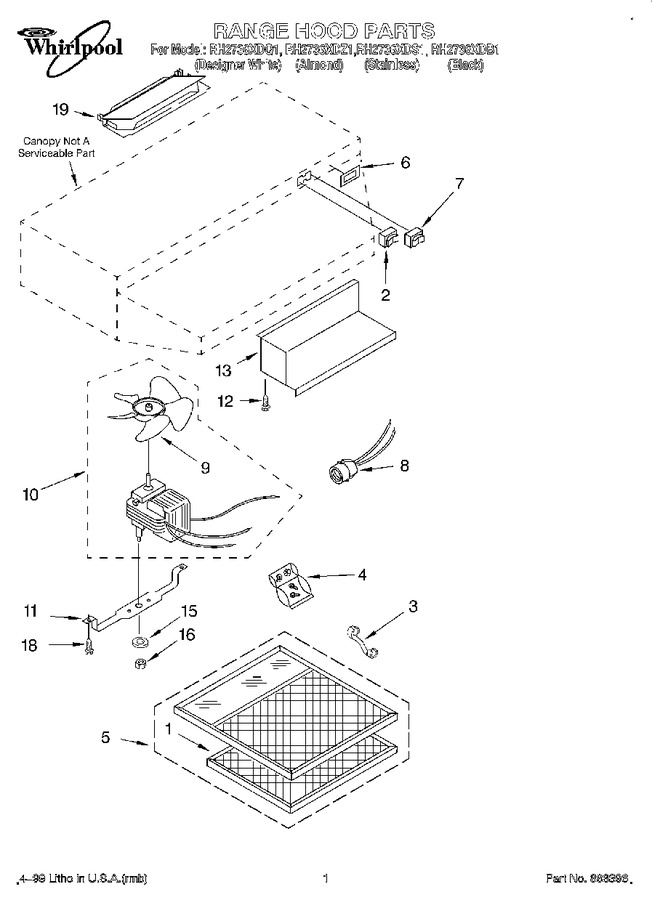 Diagram for RH2736XDQ1