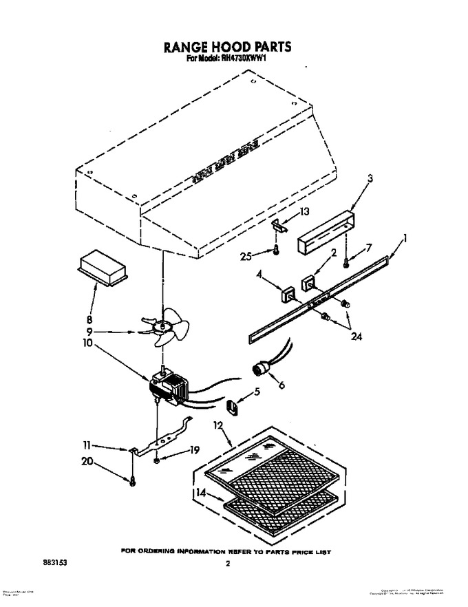 Diagram for RH4730XWB1