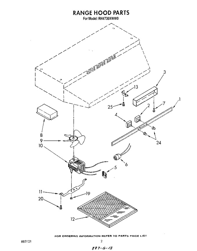 Diagram for RH4730XWN0