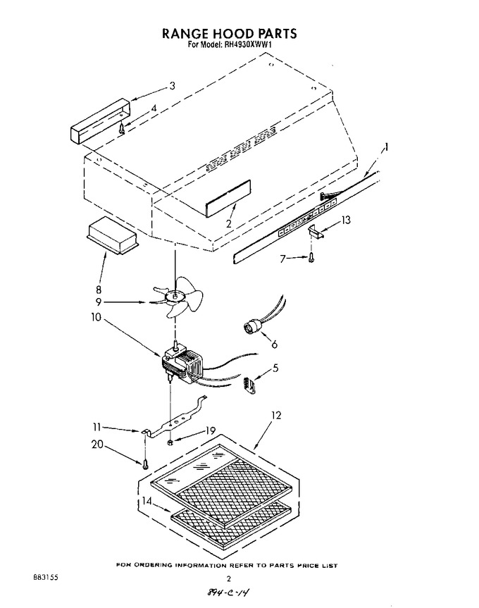 Diagram for RH4930XWN1