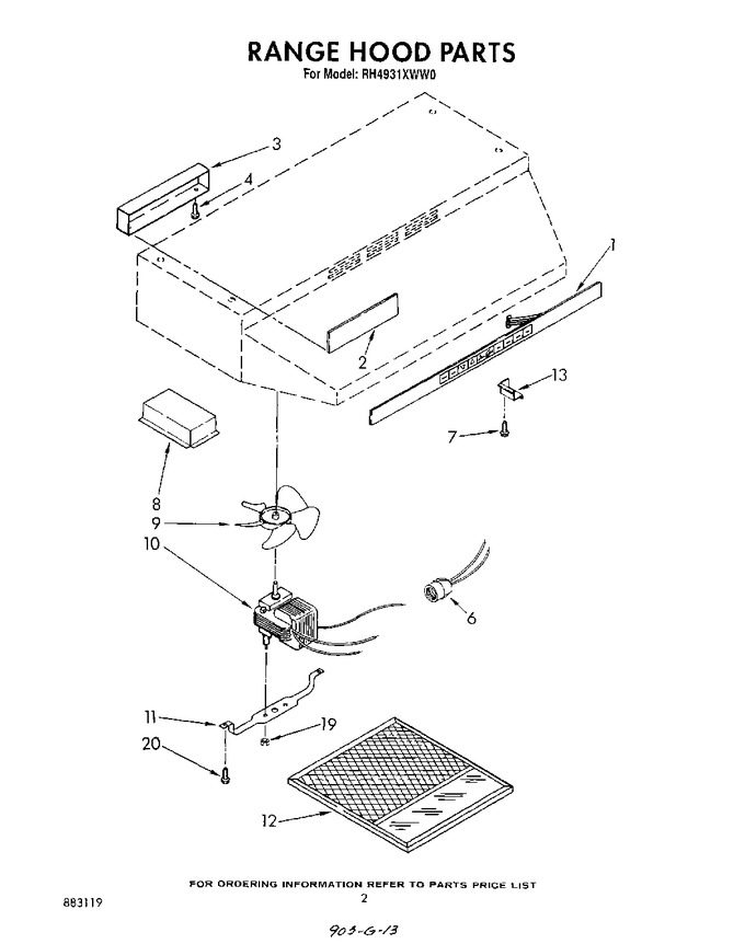 Diagram for RH4931XWN0
