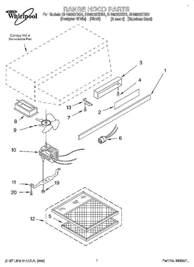 Diagram for RH4936XDZ1