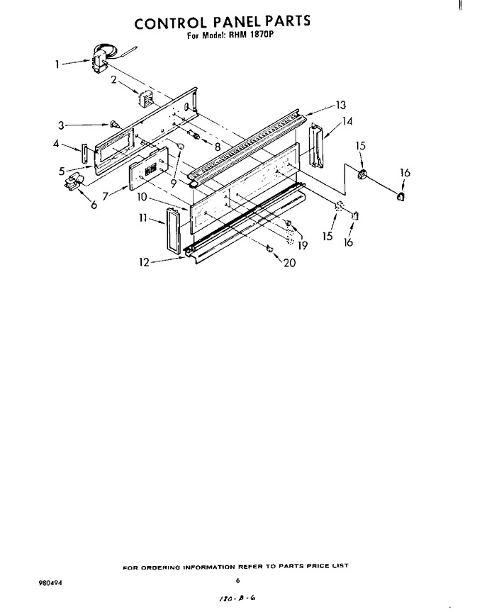 Diagram for RHM1870P