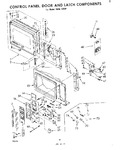 Diagram for 07 - Control Panel, Door And Latch