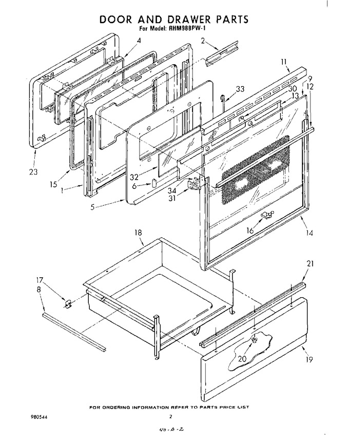 Diagram for RHM988PW1