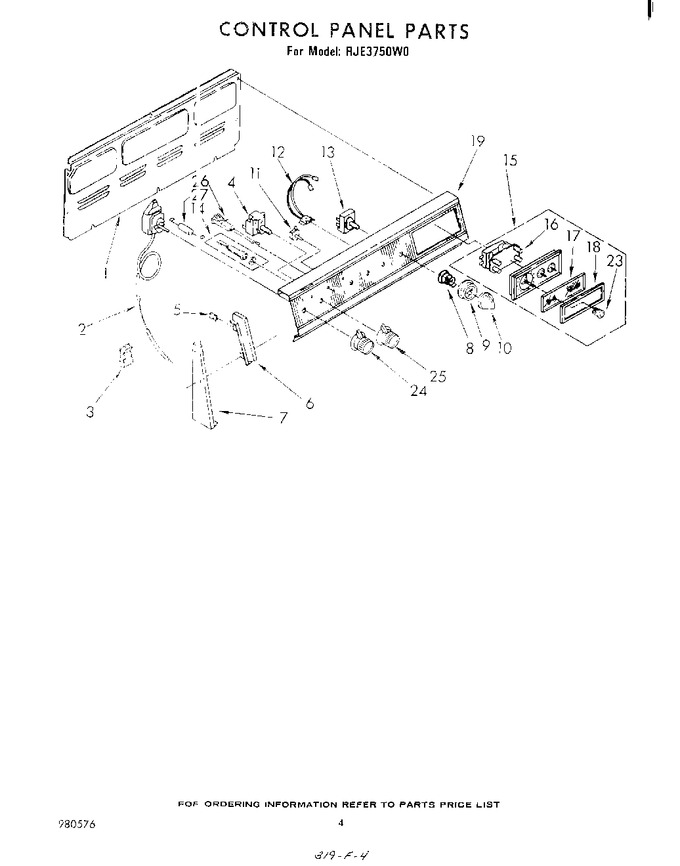 Diagram for RJE3750W0