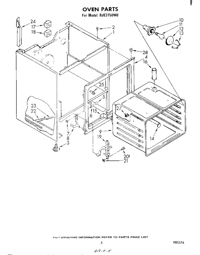 Diagram for RJE3750W0