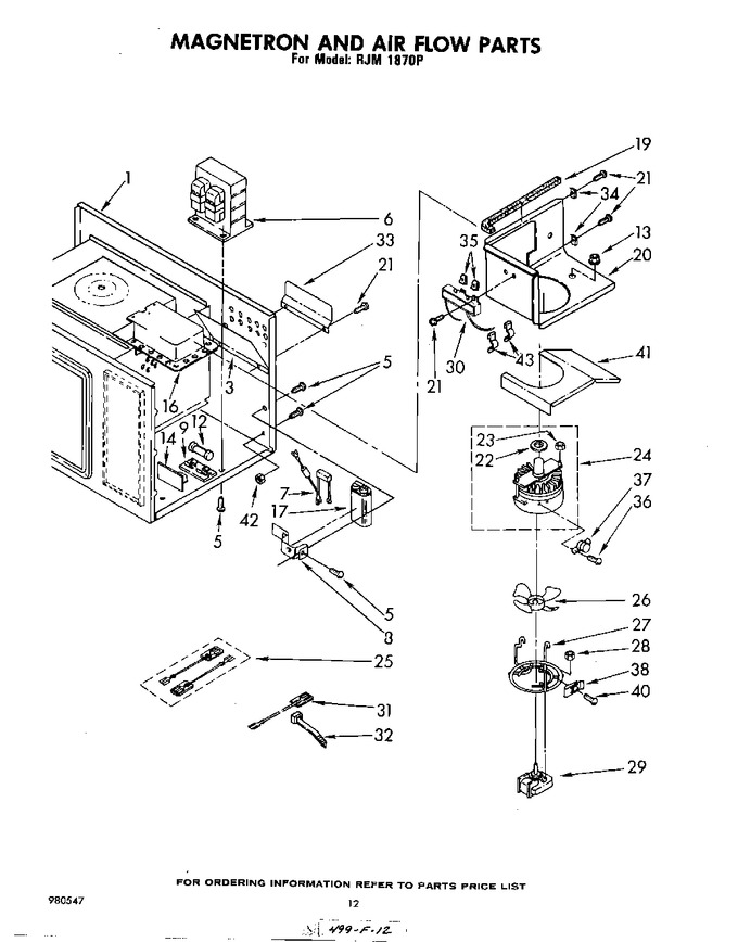 Diagram for RJM1870P