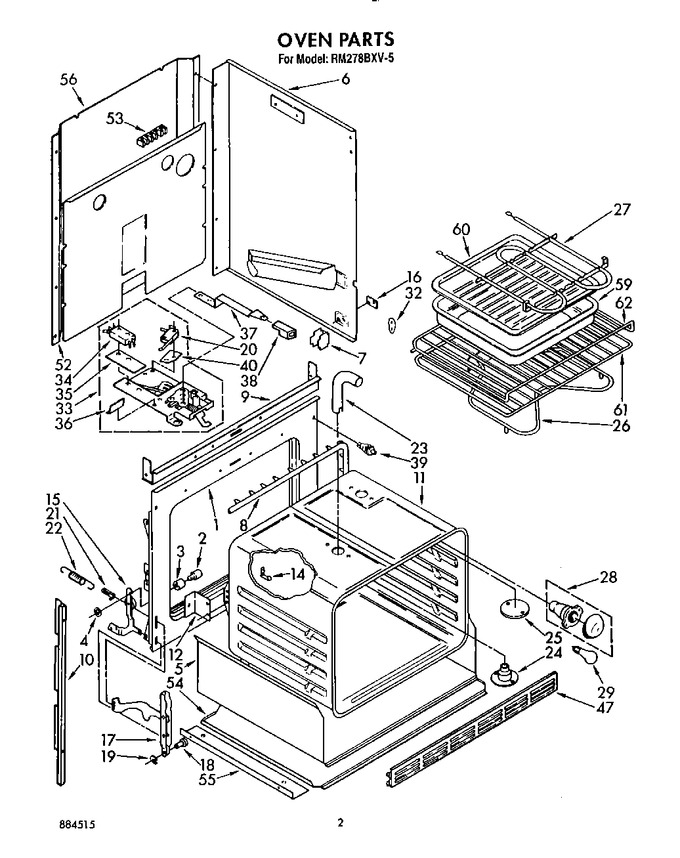 Diagram for RM278BXV5