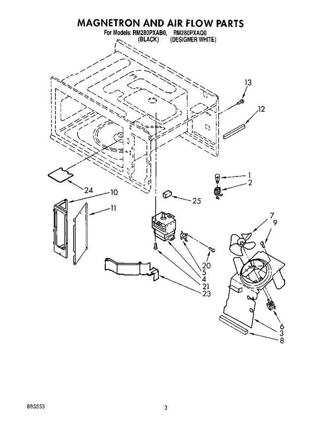 Diagram for RM280PXAQ0