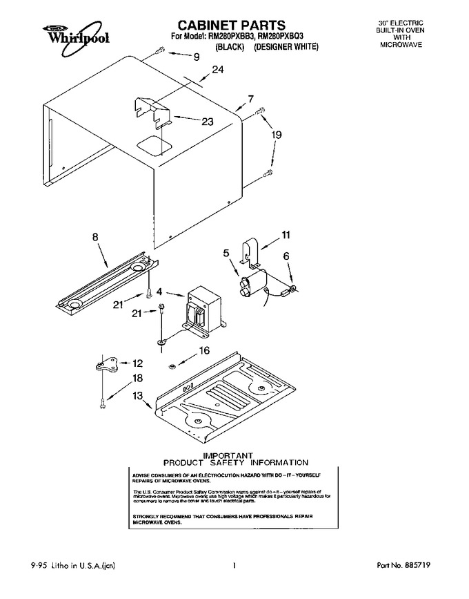 Diagram for RM280PXBB3