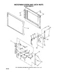 Diagram for 07 - Microwave Door And Latch