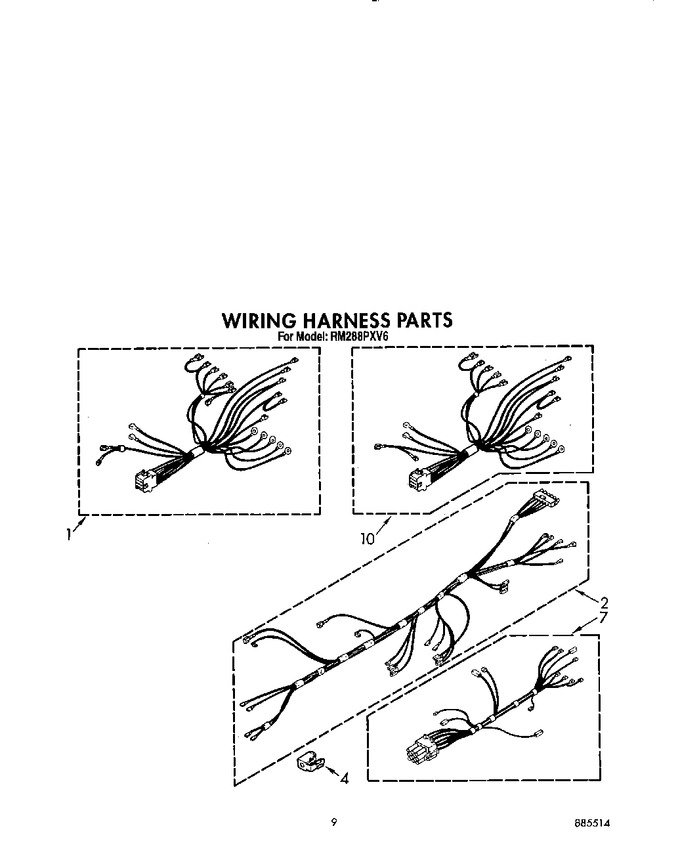 Diagram for RM288PXV6