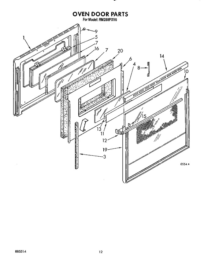 Diagram for RM288PXV6