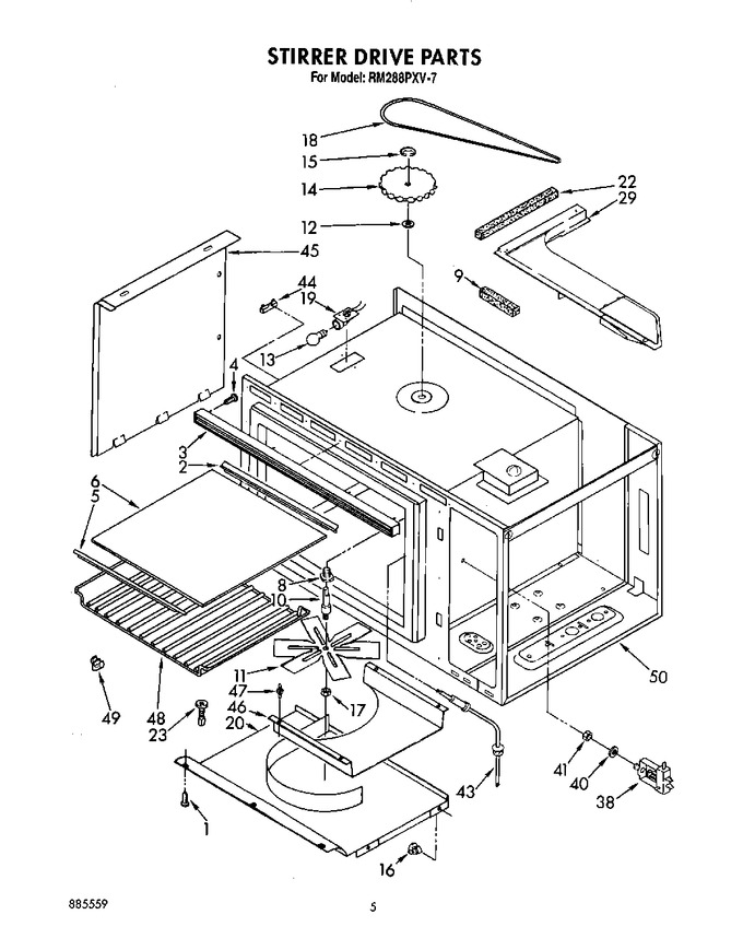 Diagram for RM288PXV7